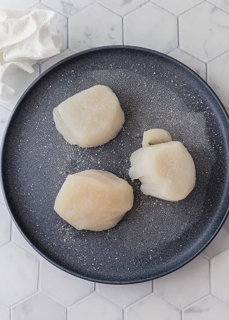 Pan Seared Scallops with Grapefruit Browned Butter Sauce • What's On