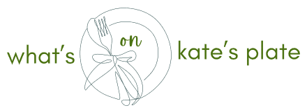 What's On Kate's Plate logo